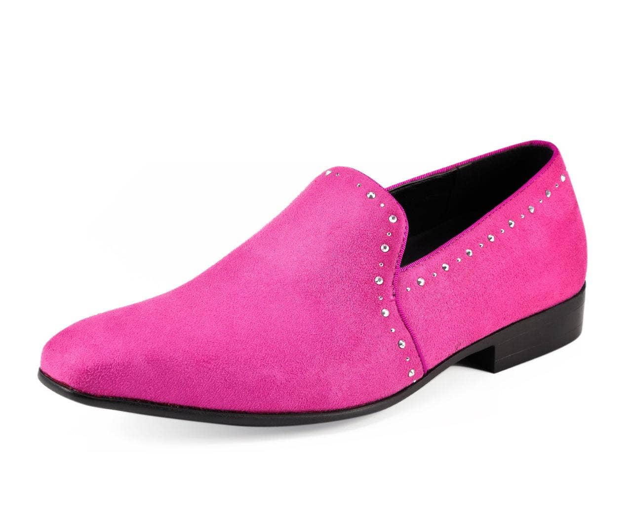 Francis Slip-On Dress Loafer - Fuschia