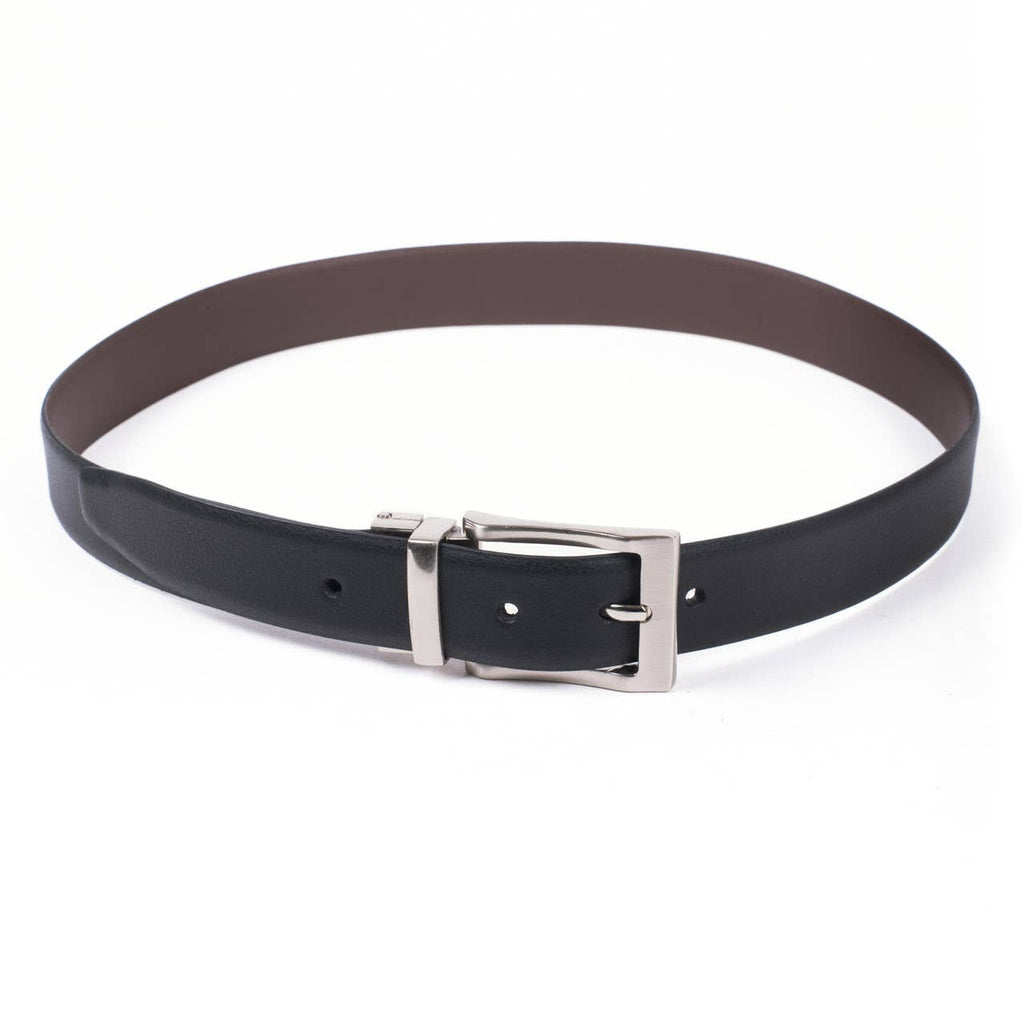 Men's Reversible Dress Belt Black & Brown