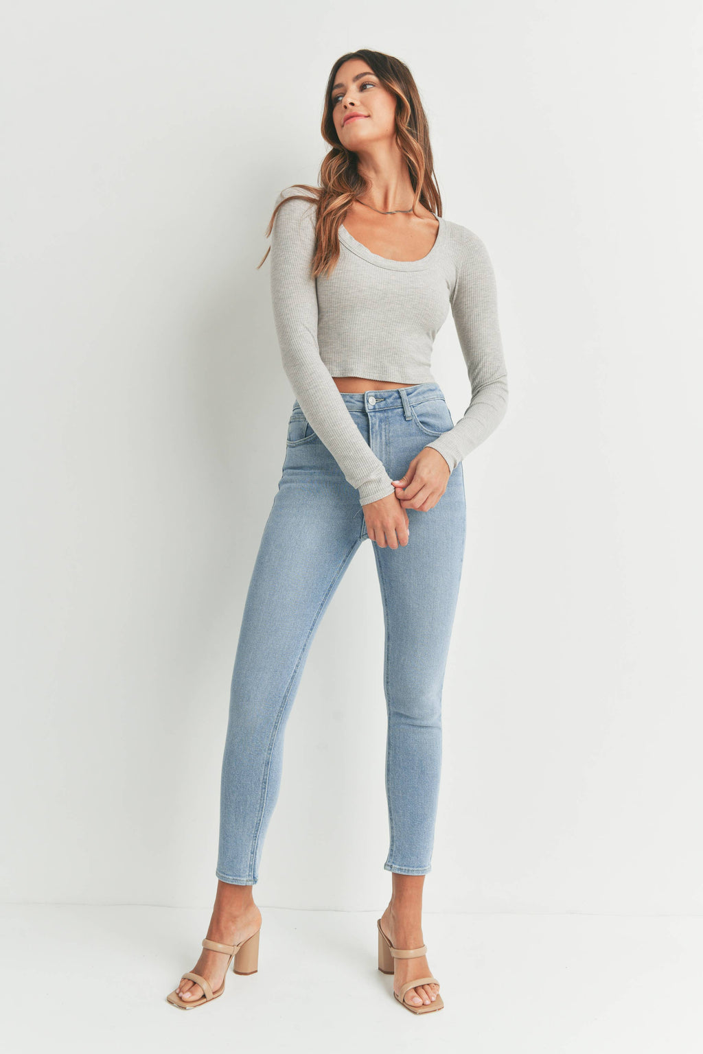 Just Black Denim USA Vintage Skinny Jean