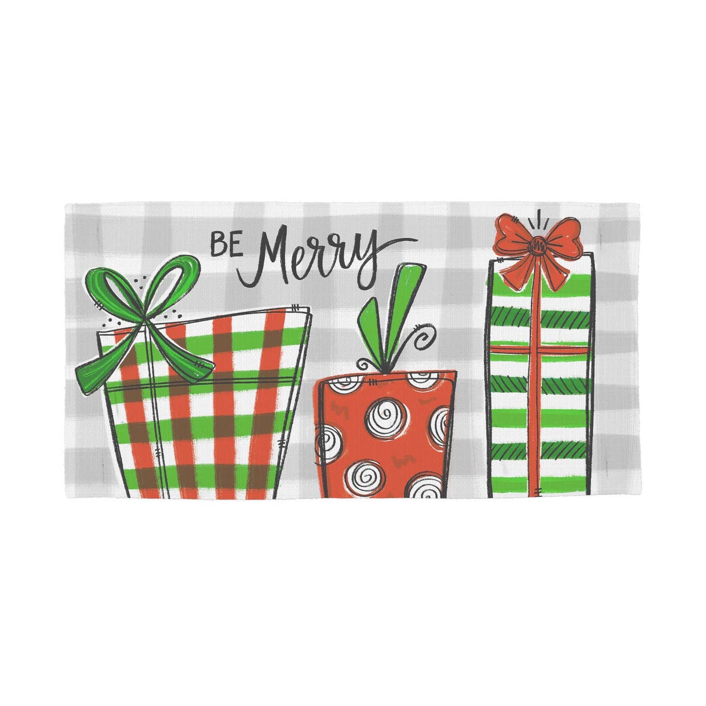 Be Merry Presents Pillow Swap