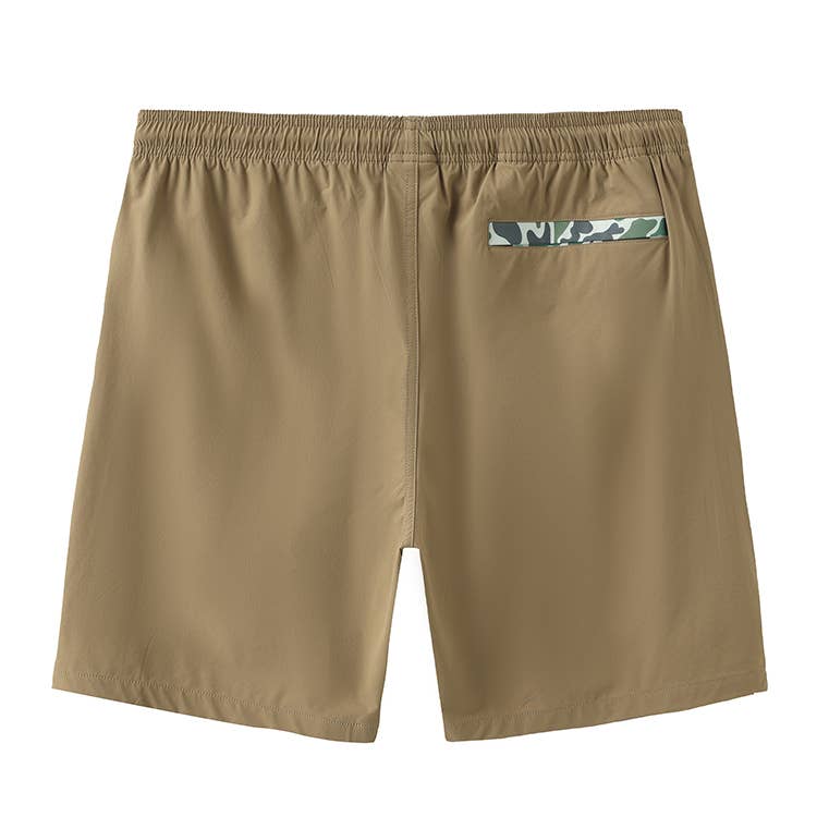 Honey Hole The Weekender Shorts - Khaki