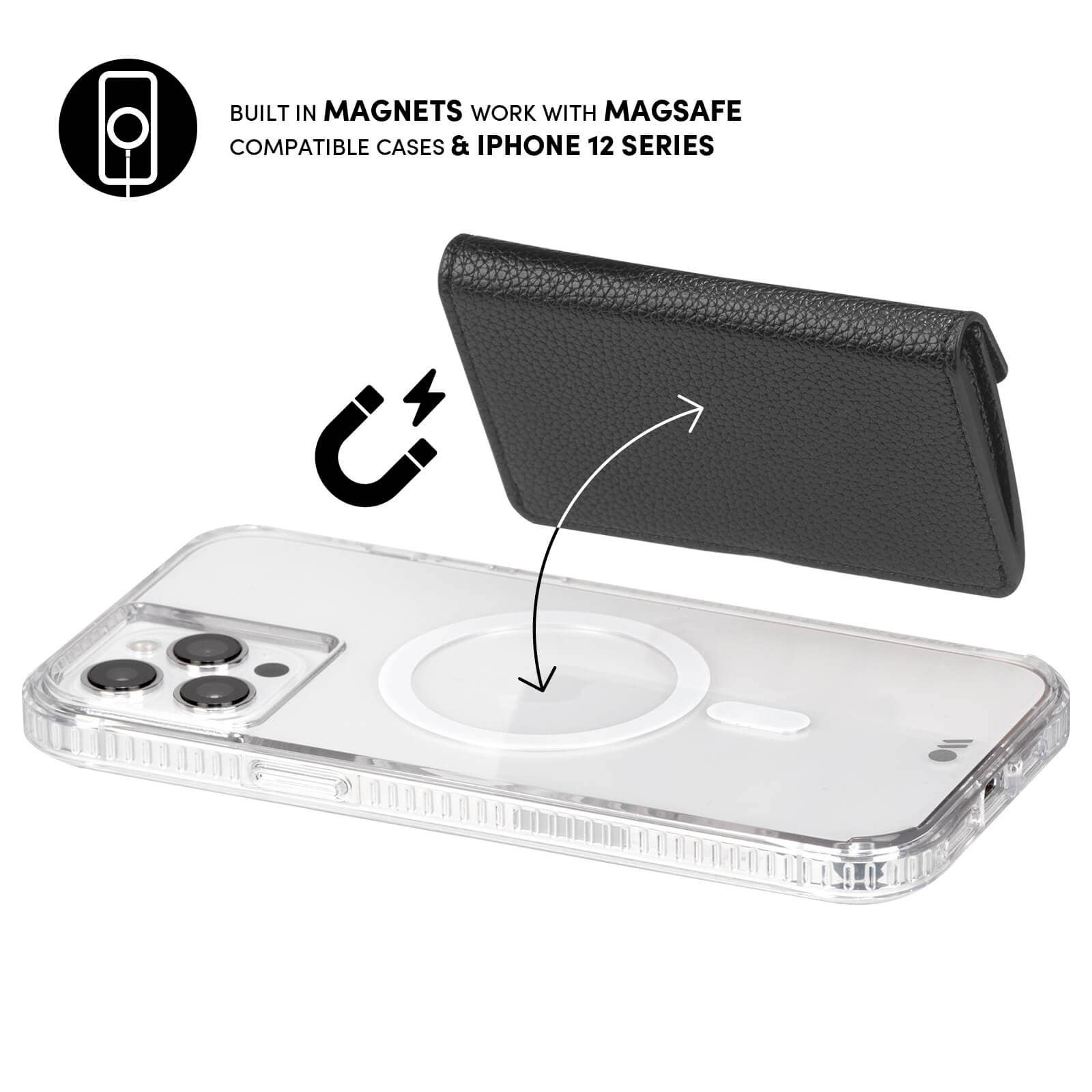 MagSafe Wallet Pocket Black
