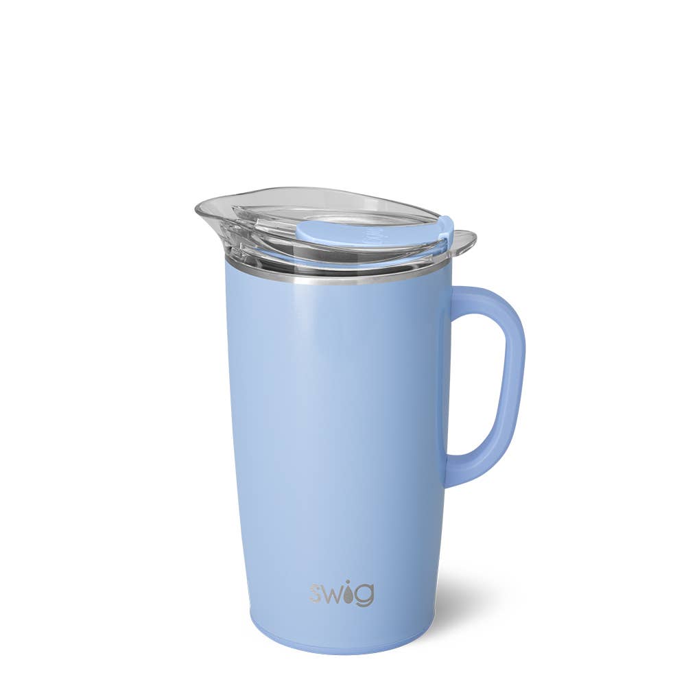 Shimmer Periwinkle Party Pitcher (64oz)