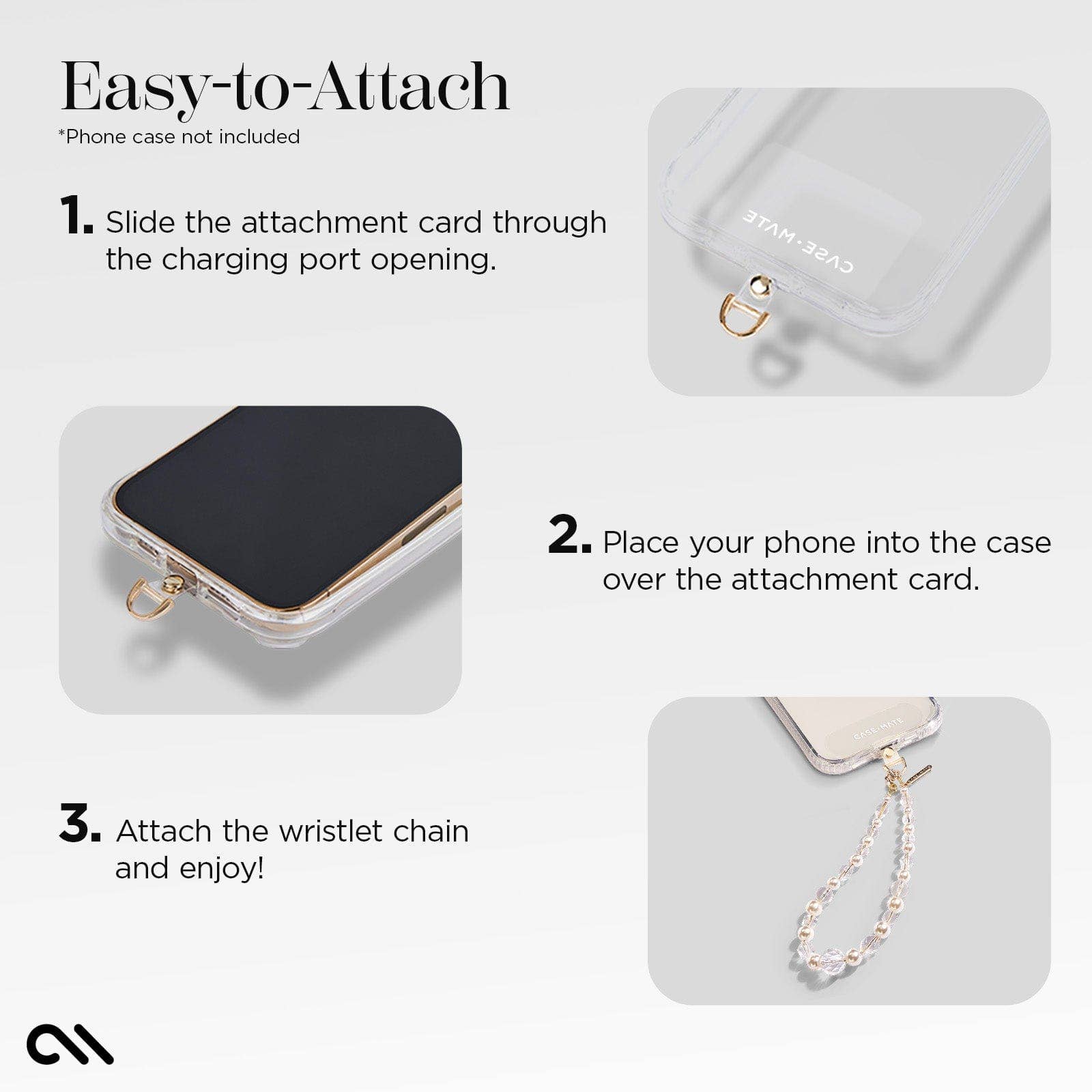 Case-Mate Crystal Pearl Phone Charm