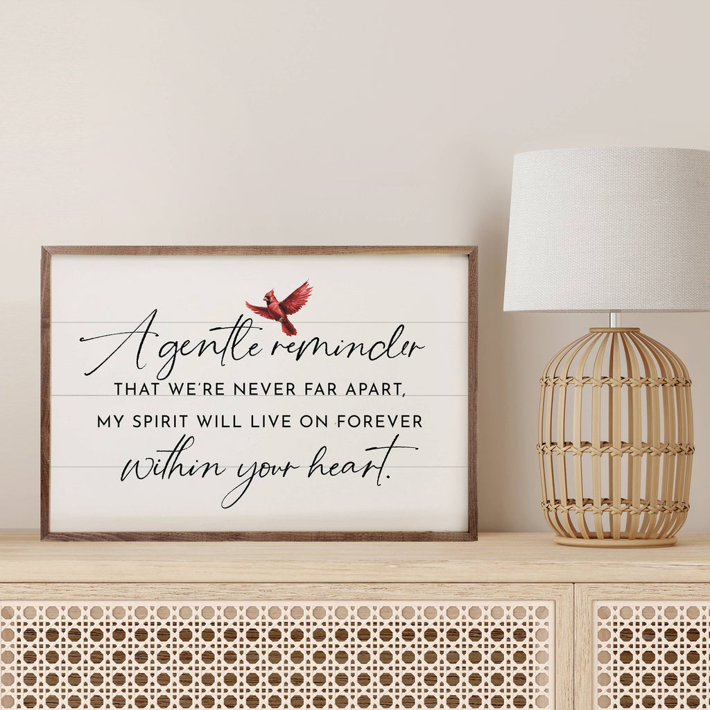 A Gentle Reminder Cardinal White