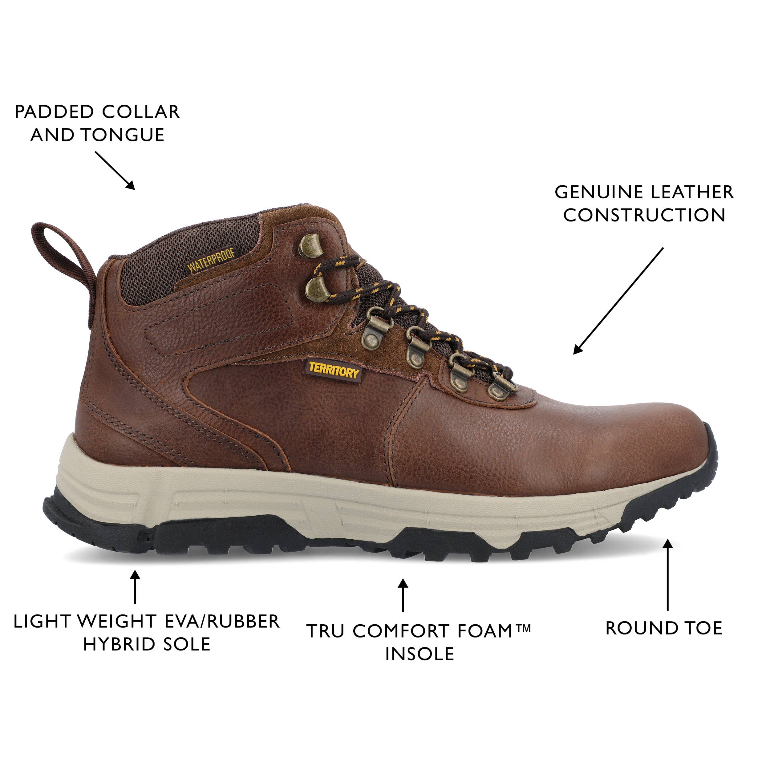 Territory Narrows Waterproof Hiking Boot -FINAL SALE 50% OFF