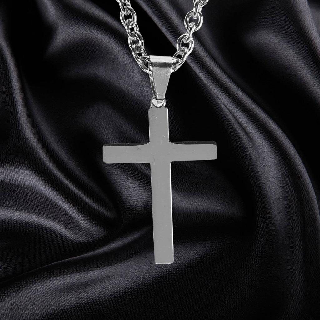 Necklace Grace Gratitude Box Cross 24L