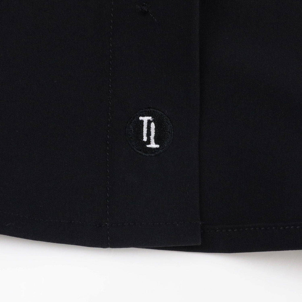 Hustle Performance Dress Shirt - Black Long Sleeve
