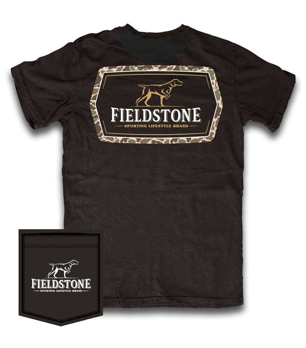 Fieldstone REC Camo Logo Tee