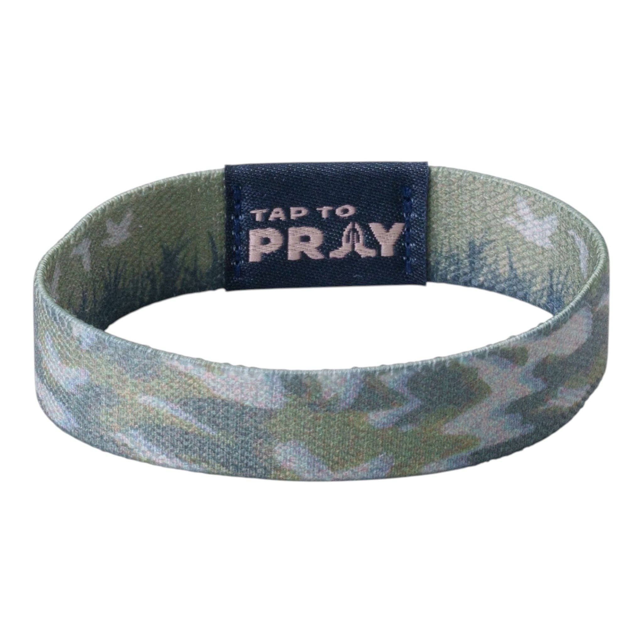 Tap To Pray® Wristband – Waterfowl - Large