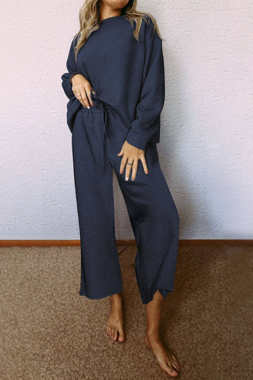 Janna Ultra Loose Textured 2pcs Set