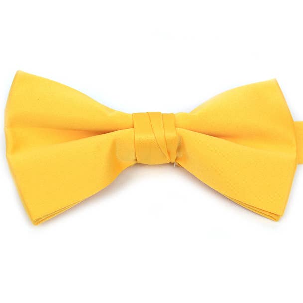 Men's 2.5" Satin Banded Bow Ties