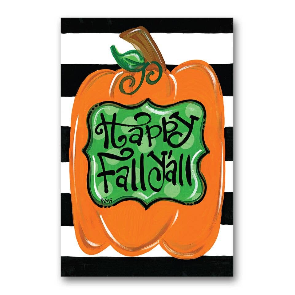 Happy Fall Pumpkin Flag