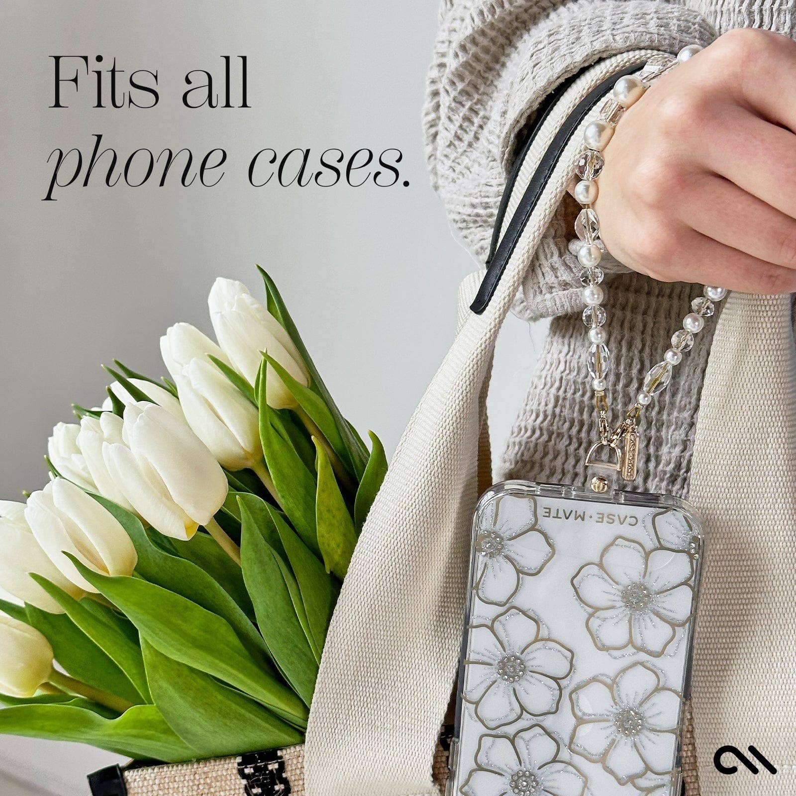 Case-Mate Crystal Pearl Phone Charm