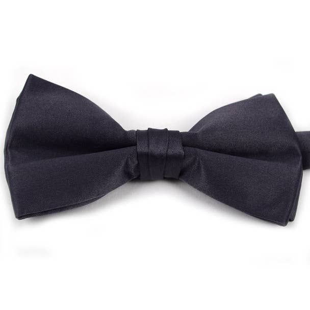 Men's 2.5" Satin Banded Bow Ties