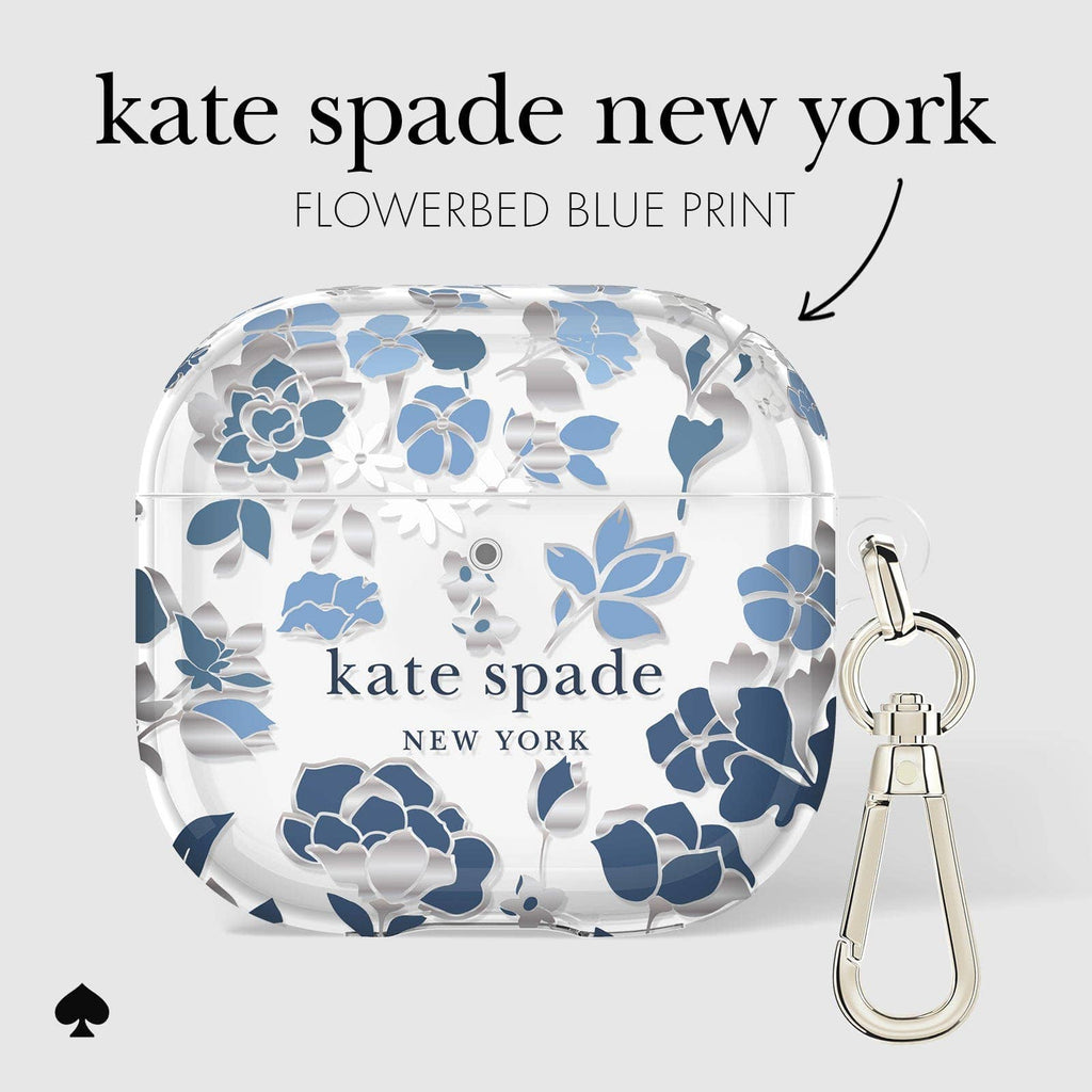 Kate Spade New York Flowerbed Blue - AirPods 4 Case