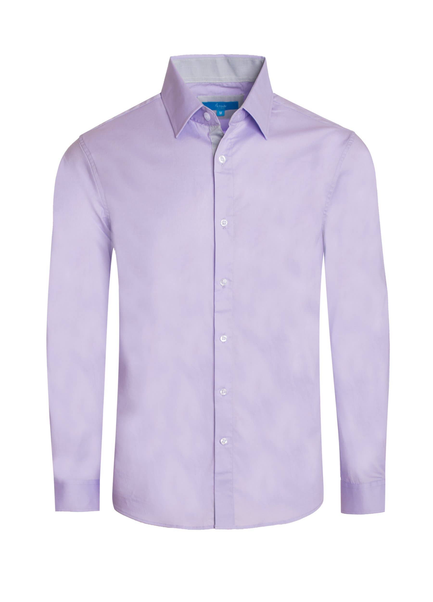 Lavander Cotton Dress Shirt