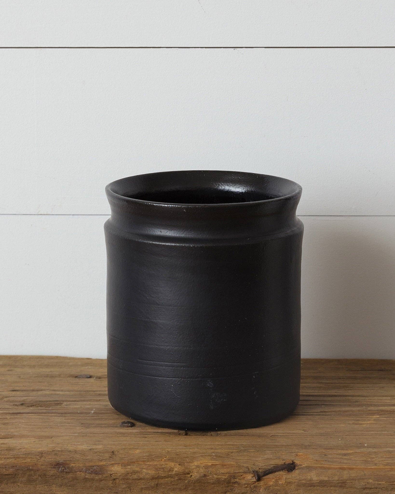 Black Matte Jar