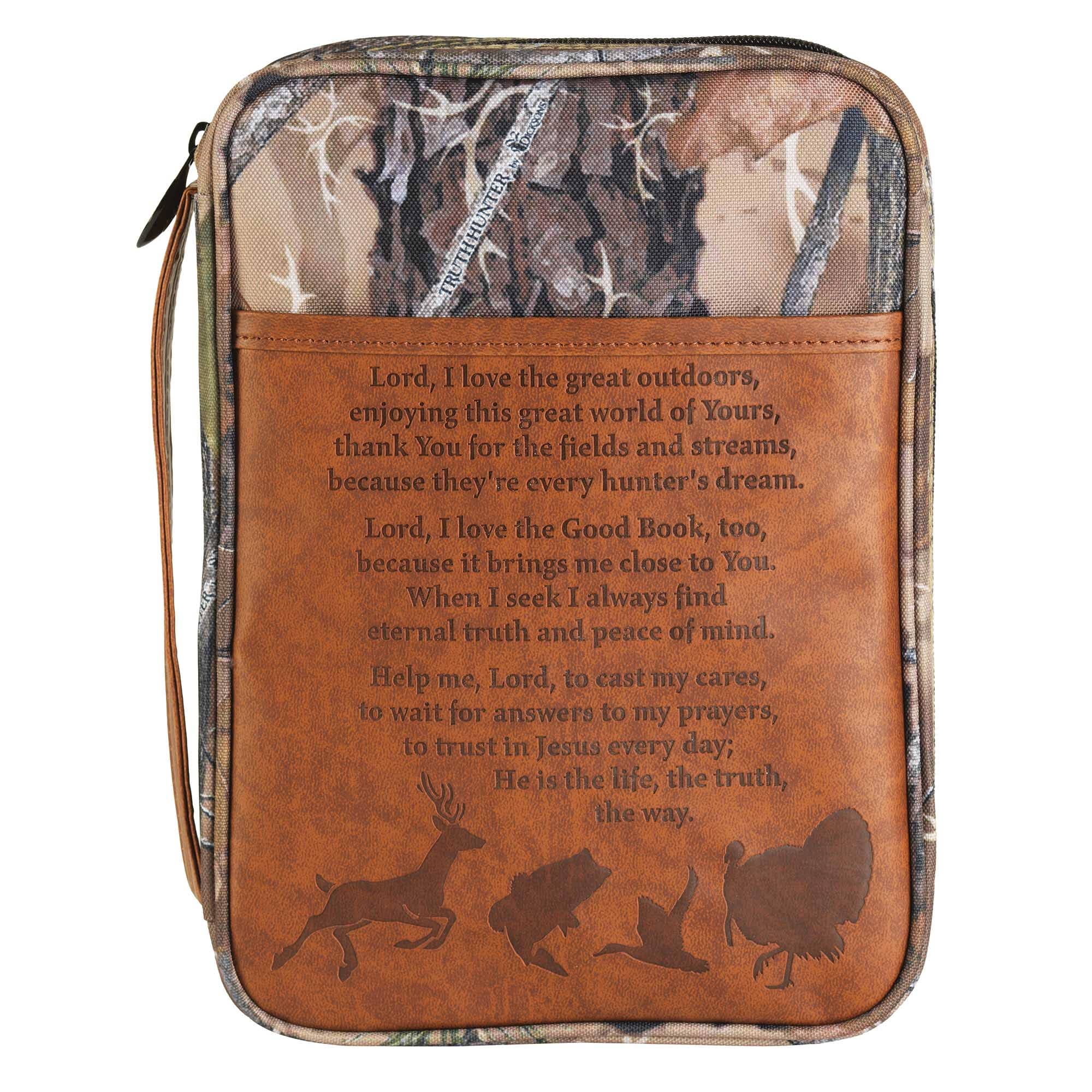 Hunter's Prayer Camo Bible Cover Large Print