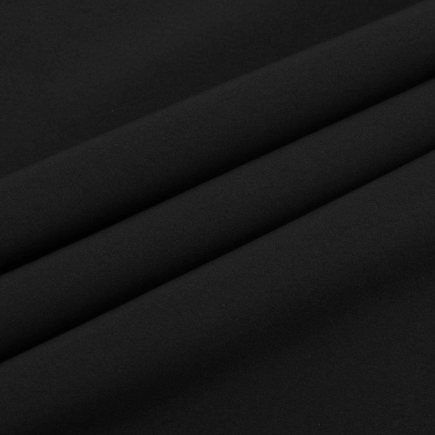 Hustle Performance Dress Shirt - Black Long Sleeve