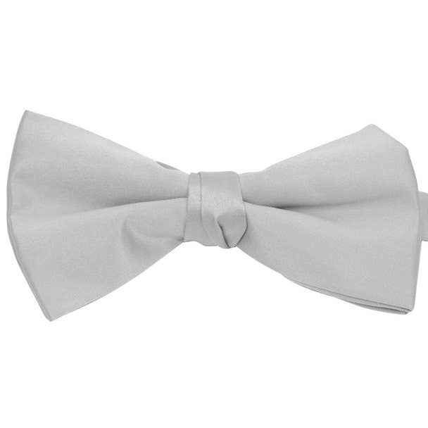 Men's 2.5" Satin Banded Bow Ties