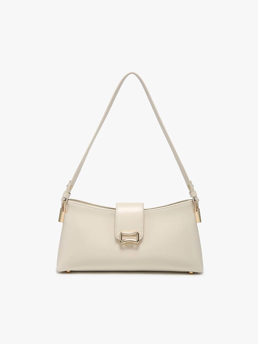 Caracas Shoulder Bag w/ Flapover Snap Closure