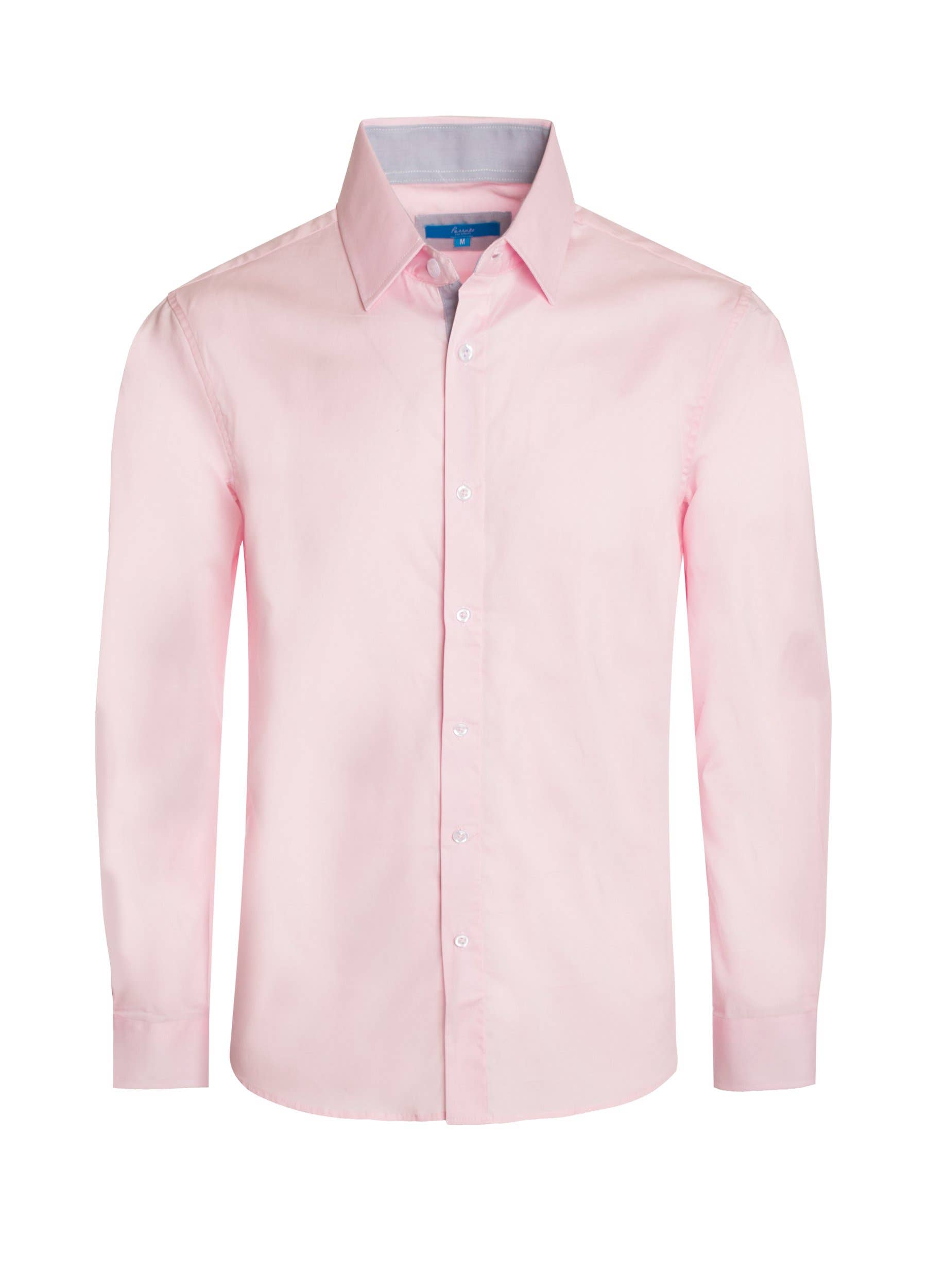 Pink Cotton Dress Shirt