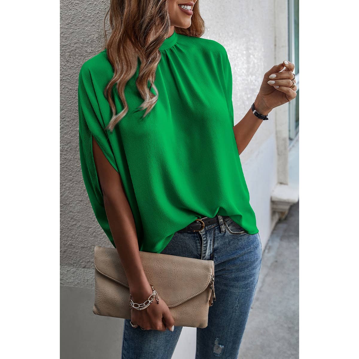 Ava Cape Sleeve Loose Top