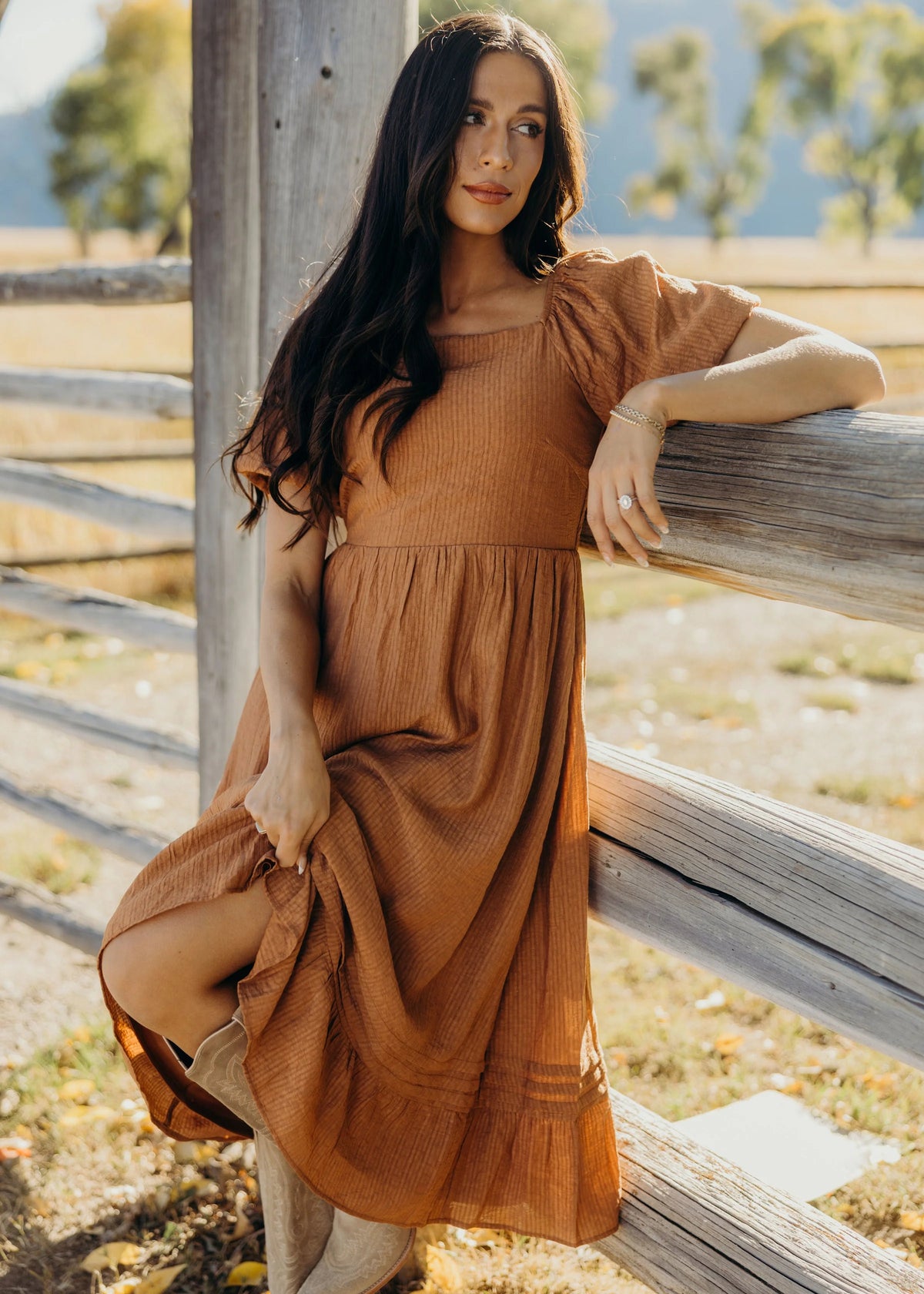 Mikarose The Tessi in Pumpkin Dress