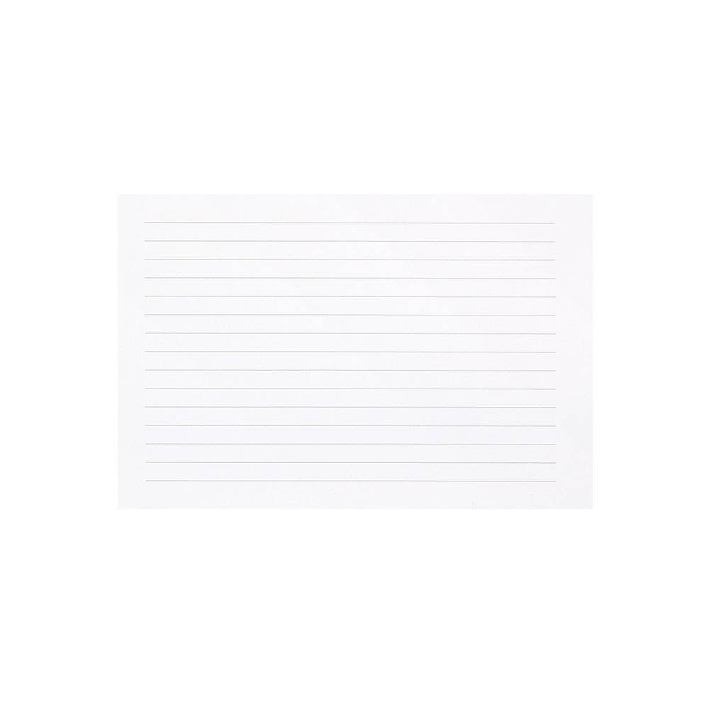 Blank Black & White Check Recipe Cards