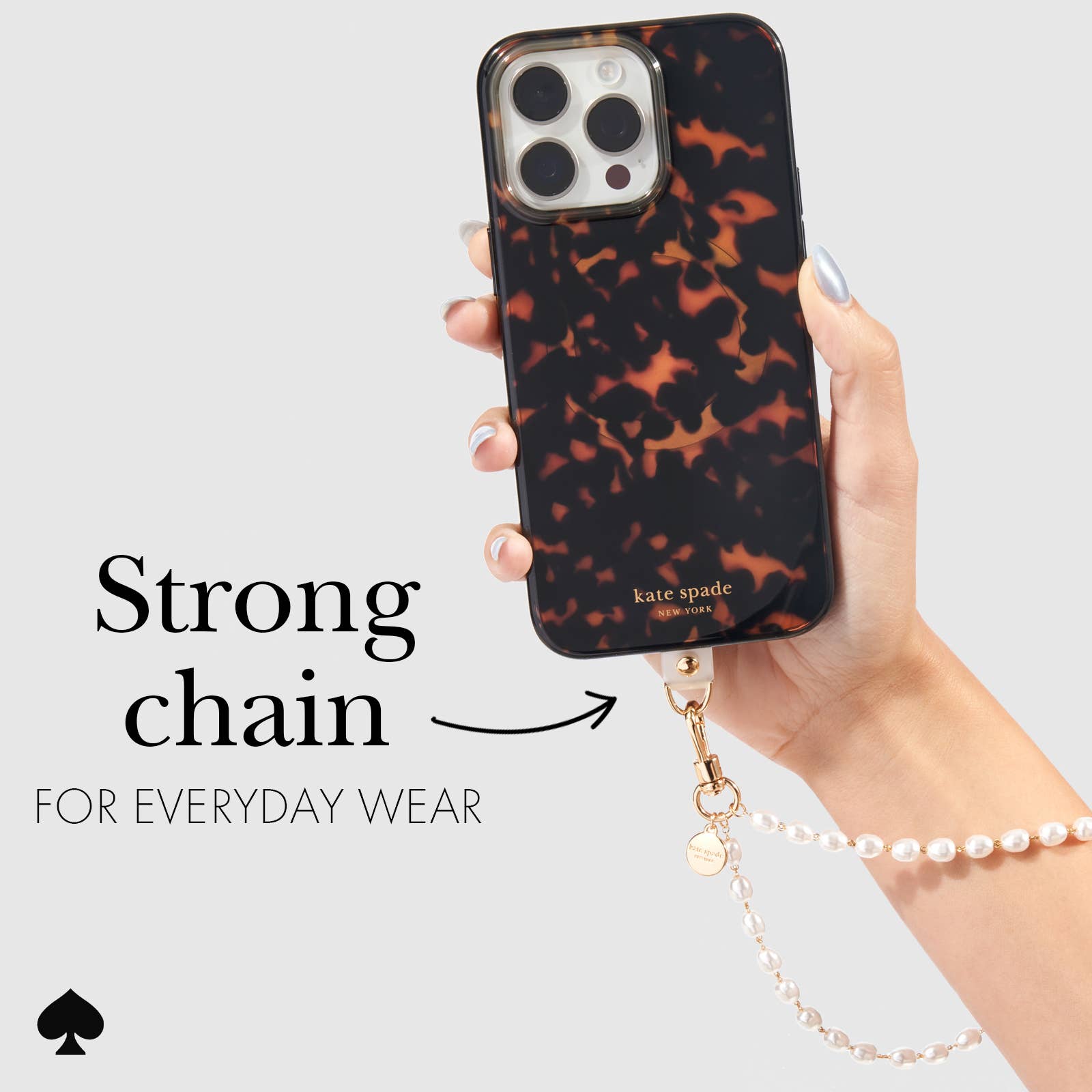Kate Spade New York Phone Charm Sea Pearl
