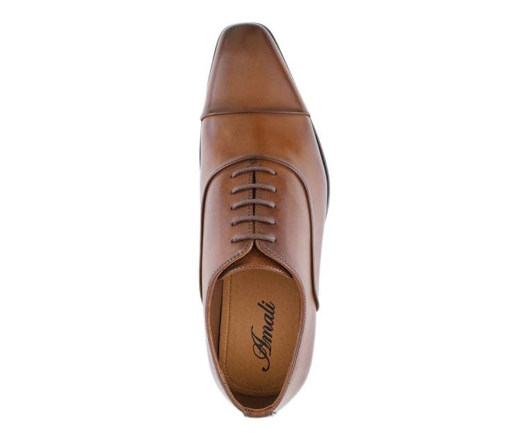 Zyon Cognac Dress Shoe - Brown