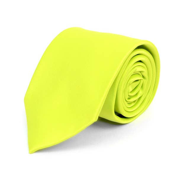 Solid Satin Tie (Multiple Colors)