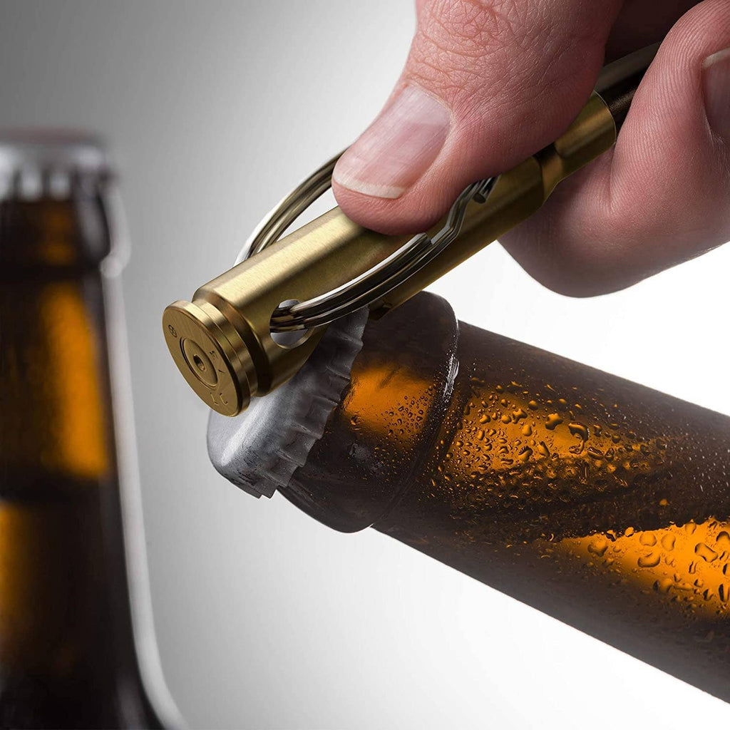 308/7.62 Real Bullet Keychain Bottle Opener - Made in USA