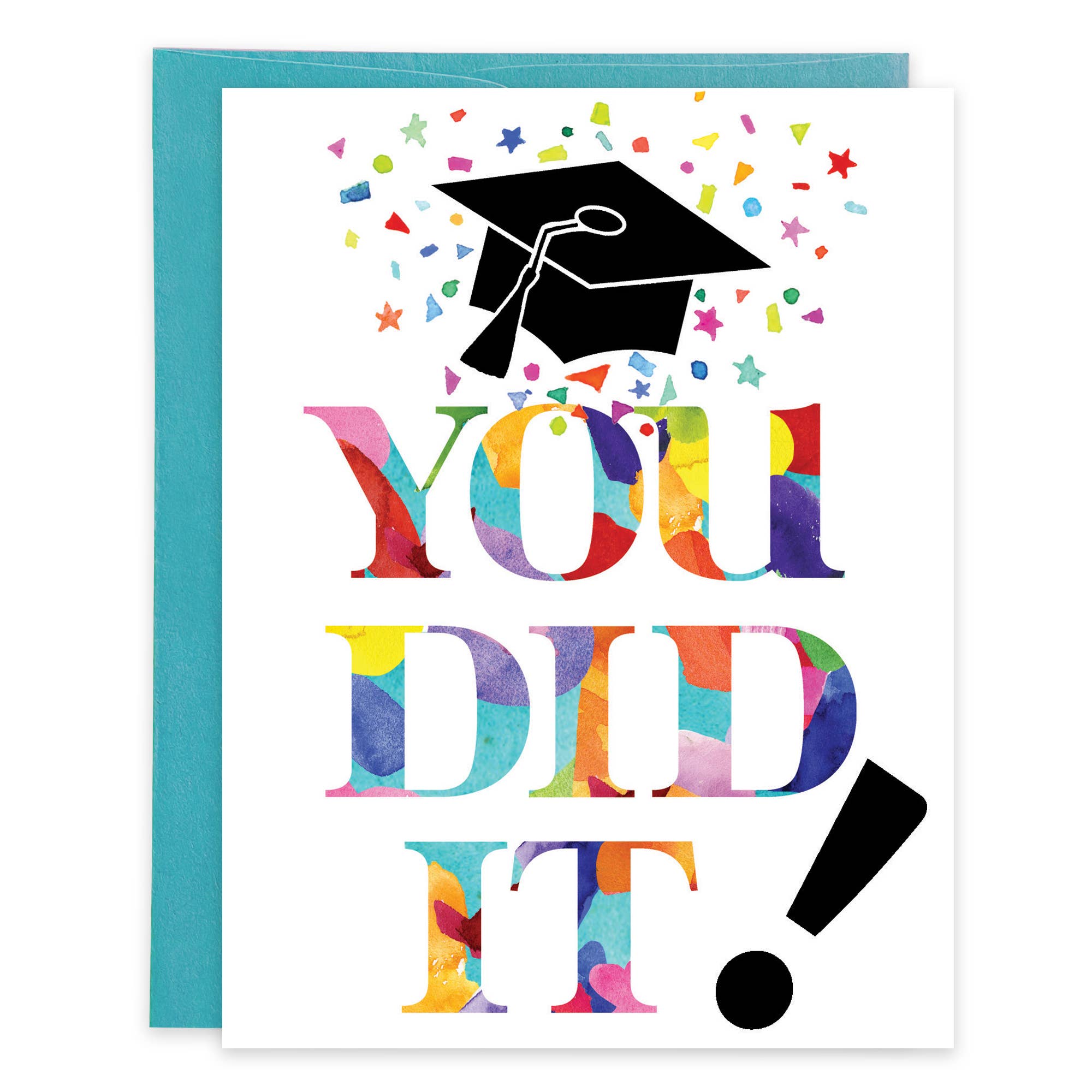 Graduation Greeting Card - You Did It!