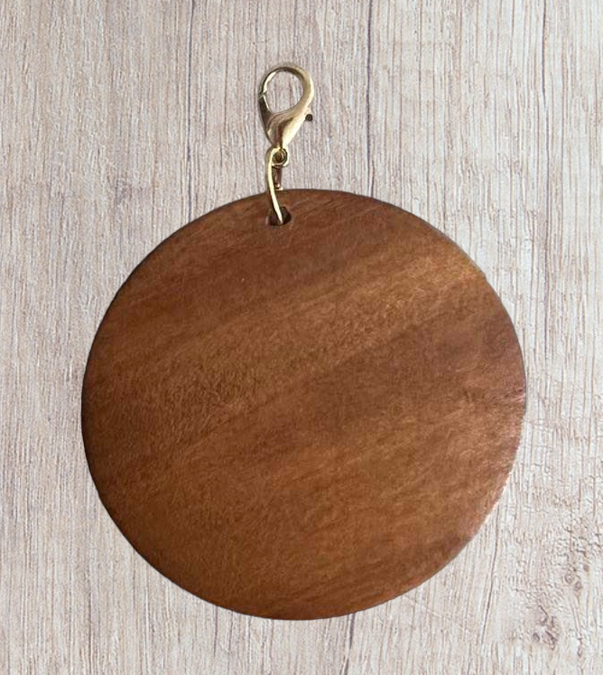 Wristlet Disc "Zero Clucks Given"