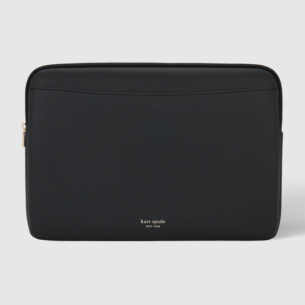 Kate Spade New York Laptop Sleeve 16" Black Saffiano