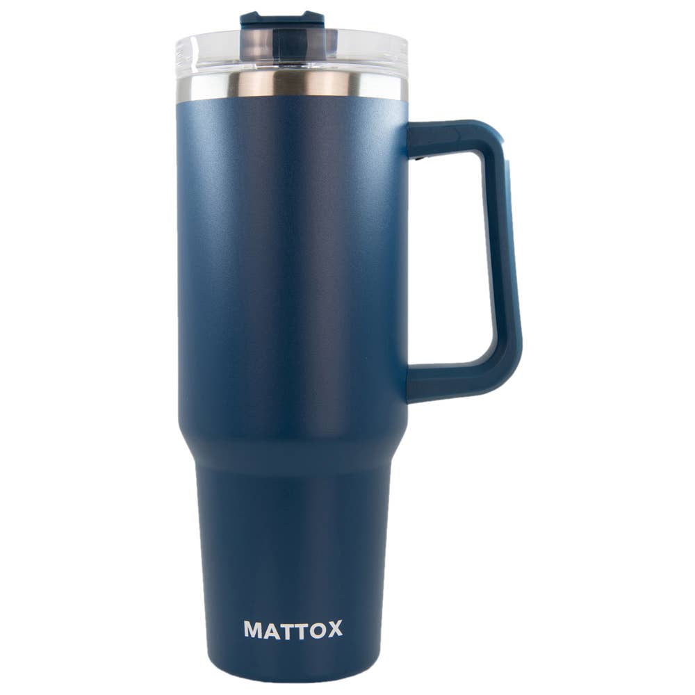 Men's Navy Tumbler Cup  by Mattox (Katydid)