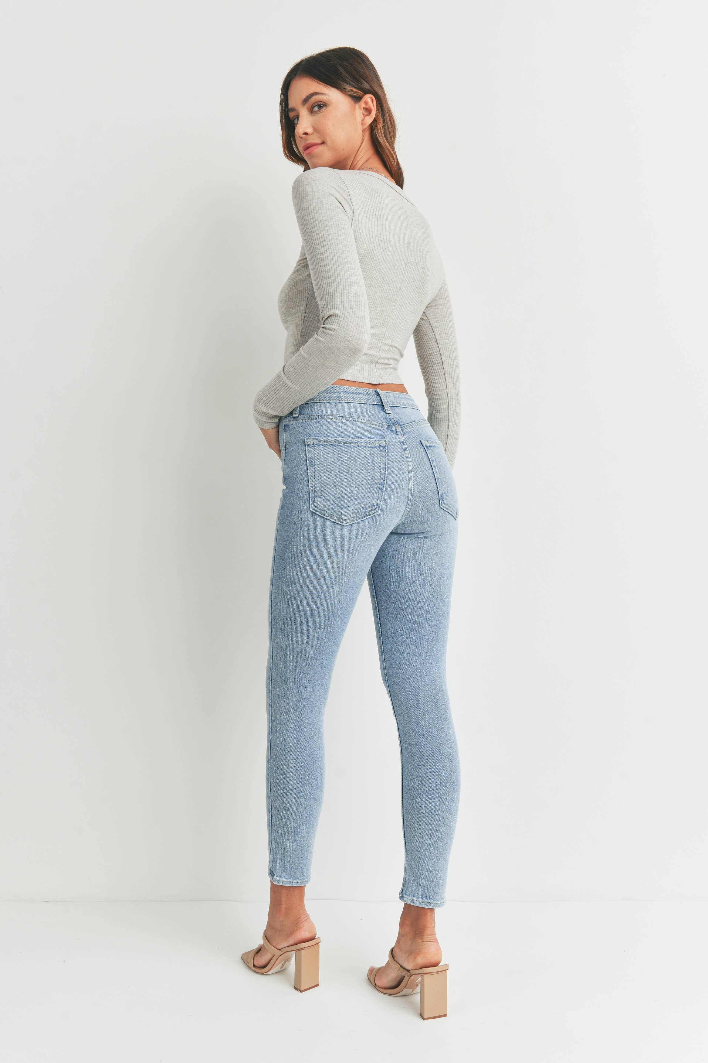 Just Black Denim USA Vintage Skinny Jean