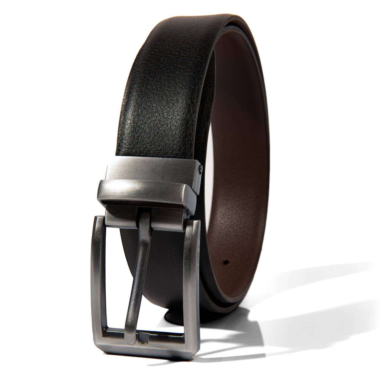 Men's Reversible Dress Belt Black & Brown