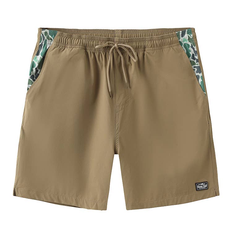 Honey Hole The Weekender Shorts - Khaki