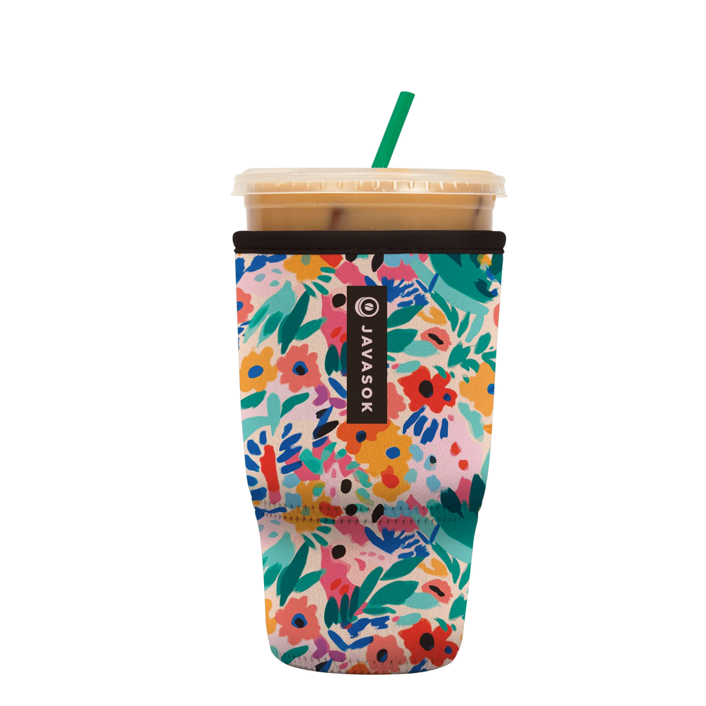 JavaSok - Abstract Floral 30-32 oz