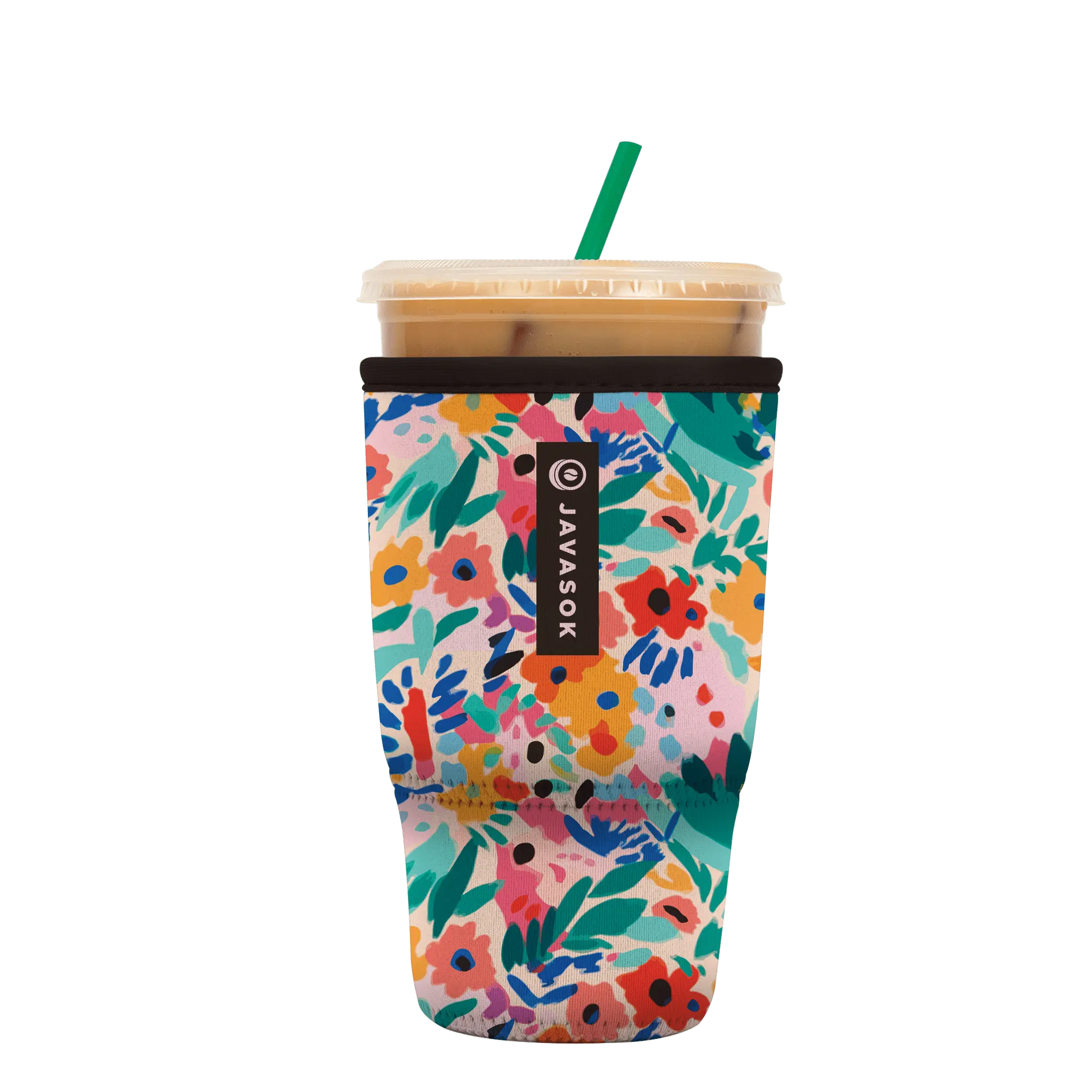 JavaSok - Abstract Floral 30-32 oz