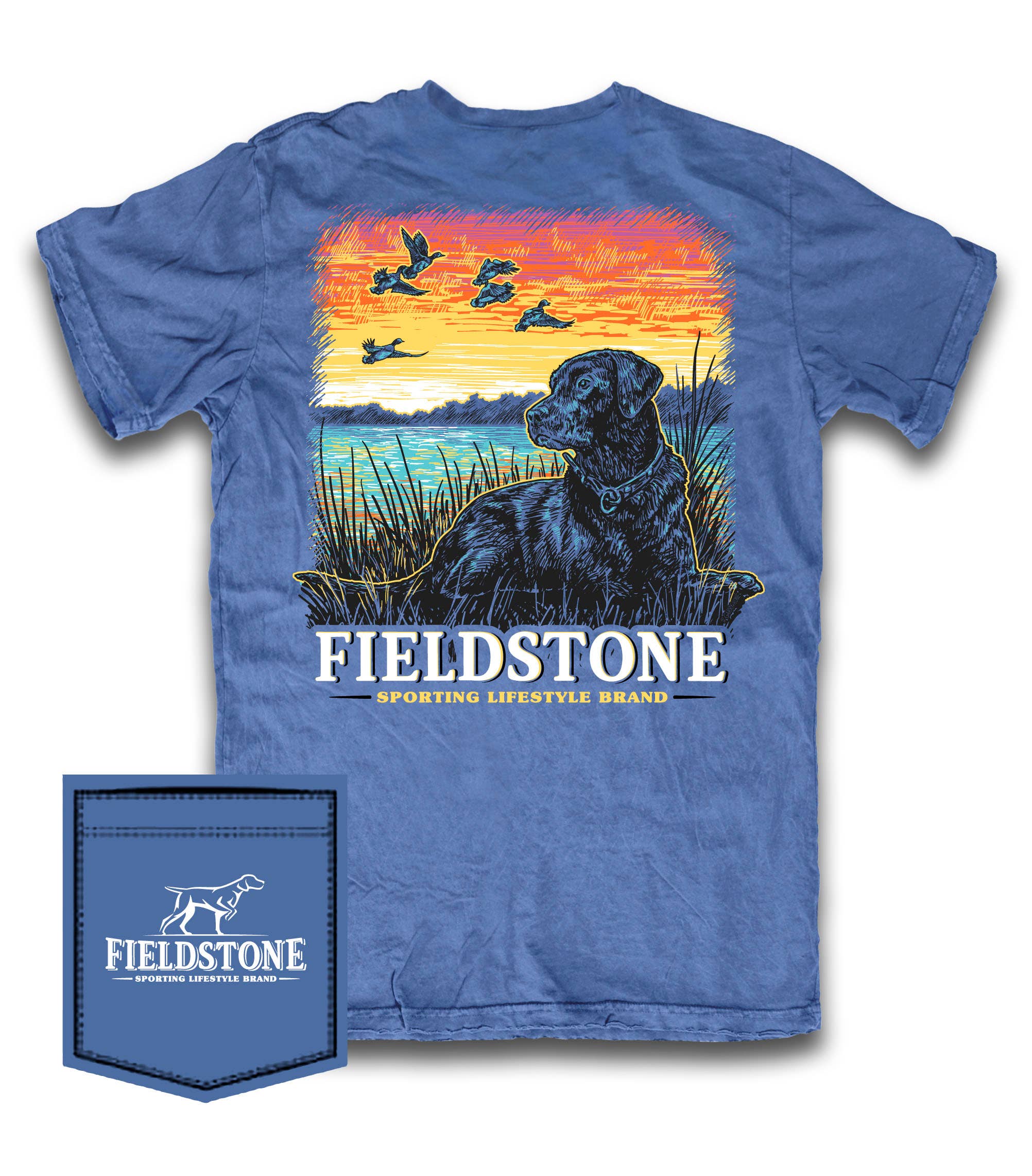 Fieldstone Sitting Lab T-shirt
