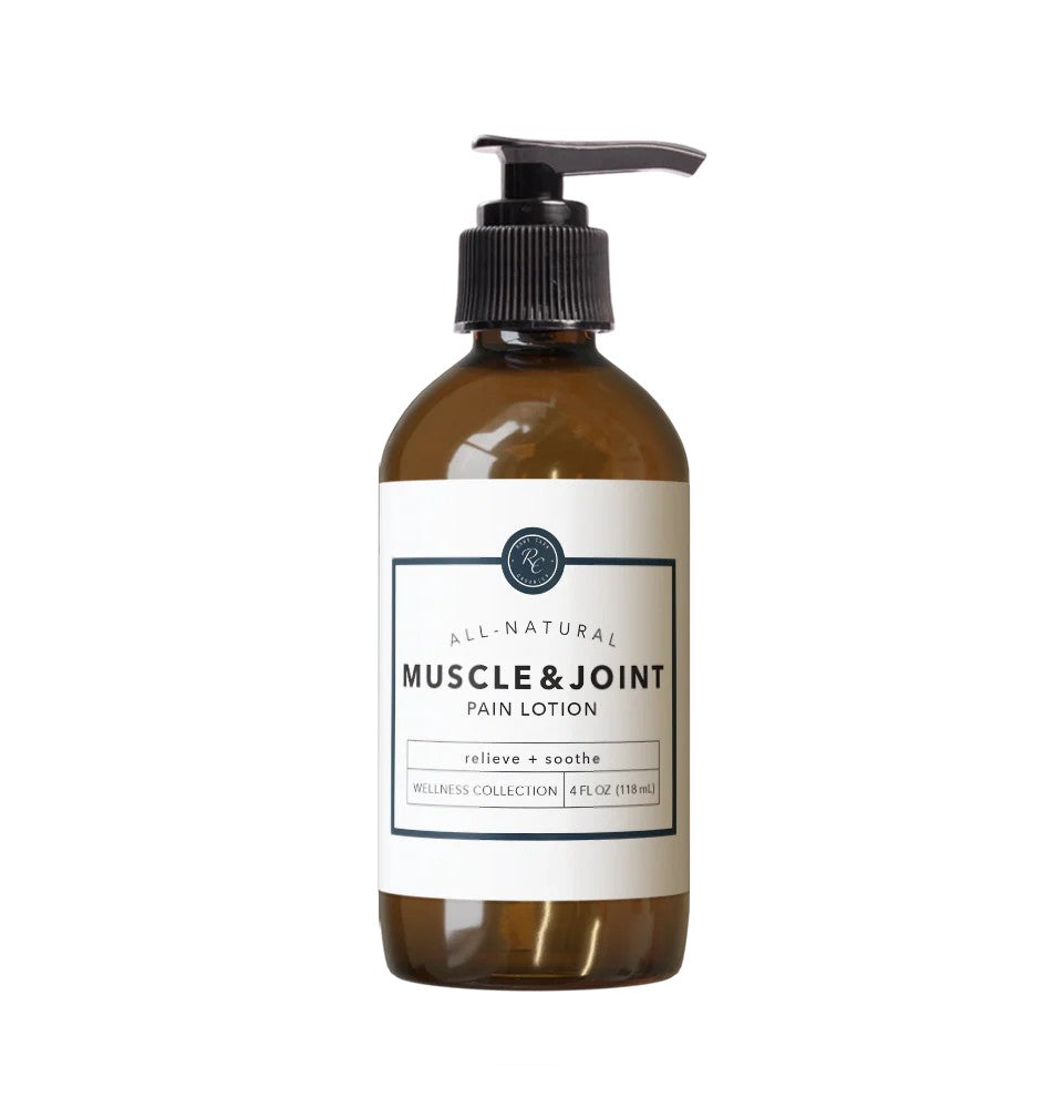 Muscle & Joint Pain Lotion l 4 oz l Rowe Casa Organics