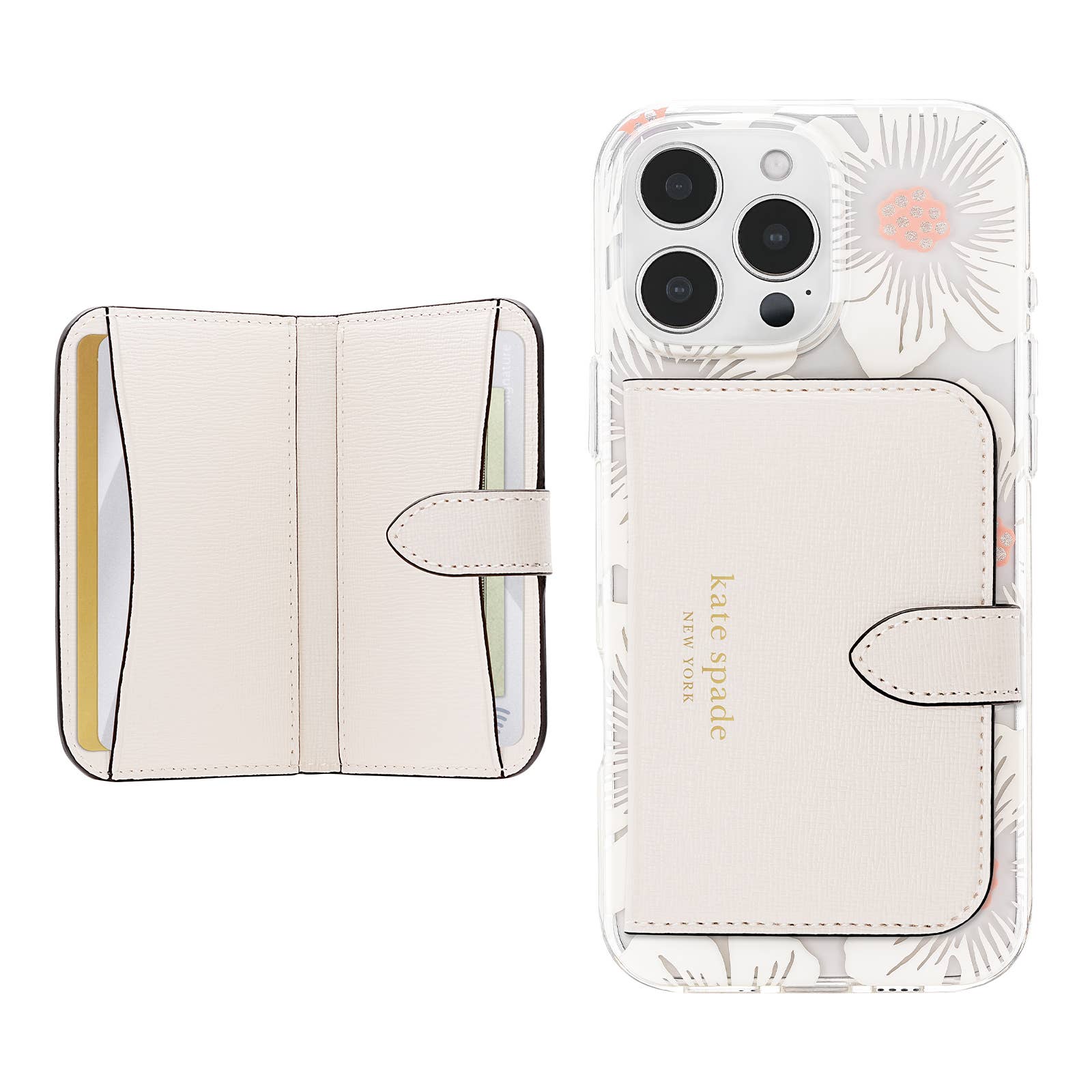 Kate Spade New York Morgan MagSafe Wallet Cream