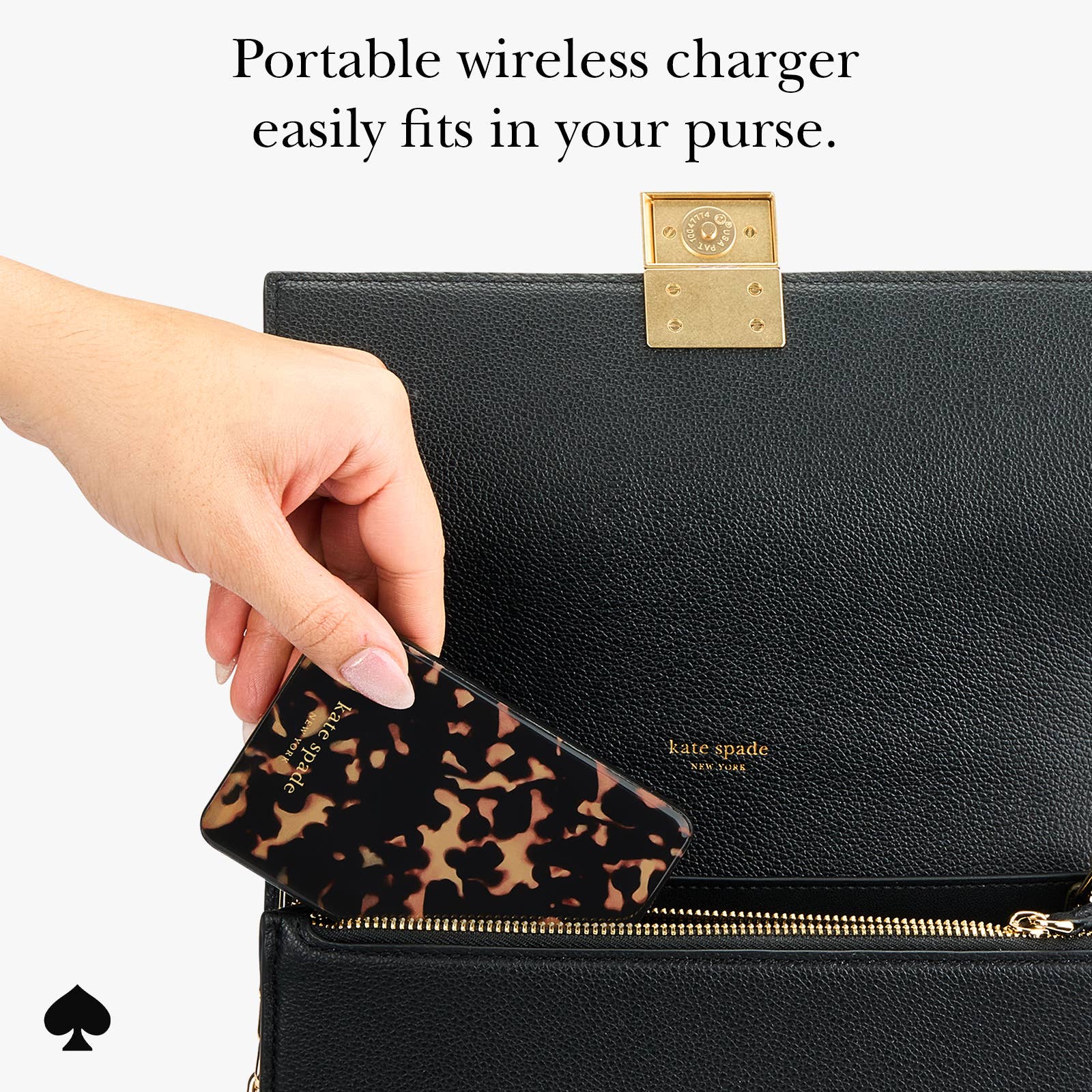 Kate Spade New York Tortoise MagSafe Battery Pack