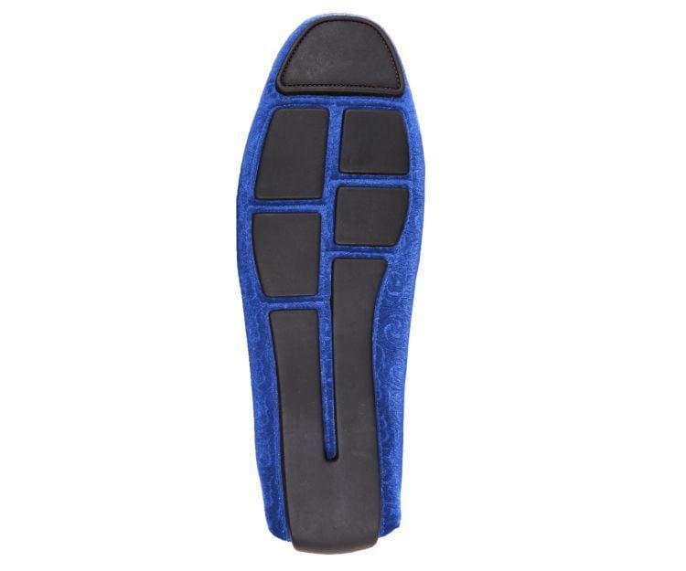 Roberto Slip-On Moccasin Loafer - Royal Blue