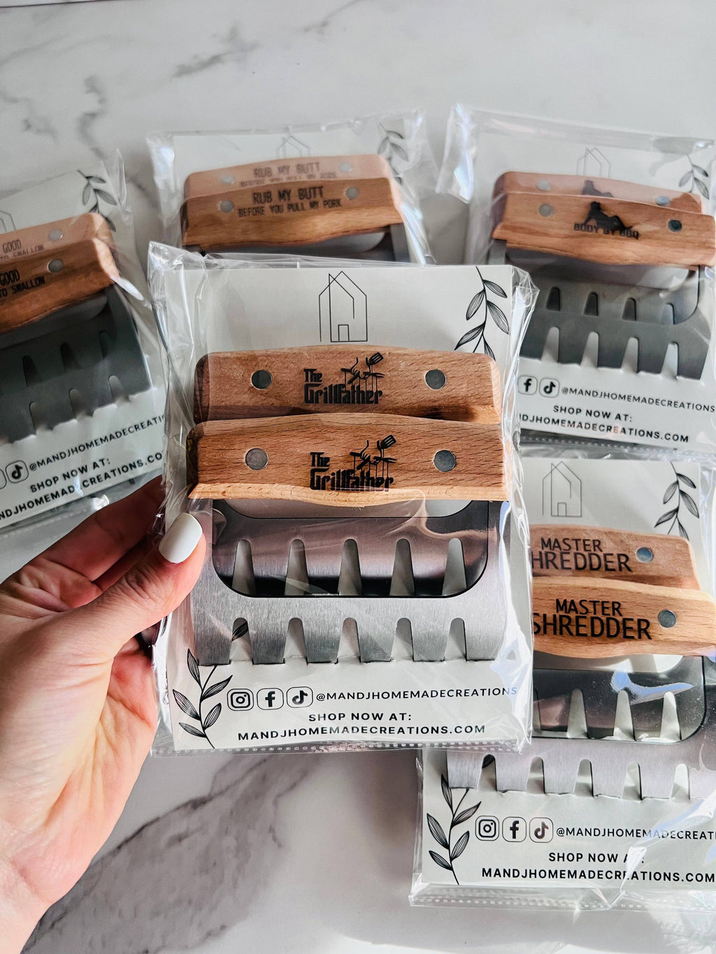 BBQ Meat Claw Shredders