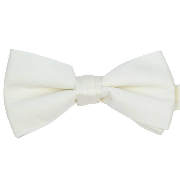 Men's 2.5" Satin Banded Bow Ties